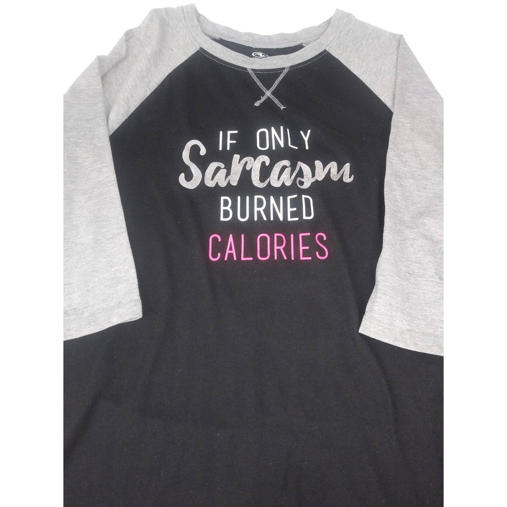 Athletic Works Women’s Sweater Gray/Black L